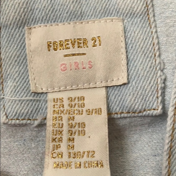 Jean Jacket, Forever 21 Girls🌺 - Picture 2 of 2